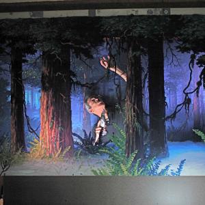 John Dods lights a set for his animated film GROG RETURNS. Production design by Tim Hildebrandt 2011.