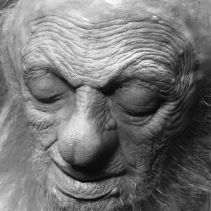 John Dods created these prosthetics for a 1,000 year old gnome character for the 