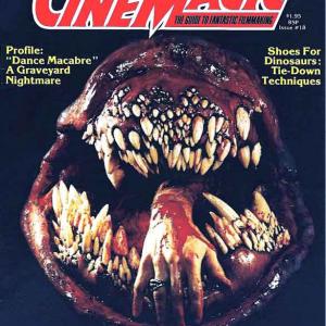 John Dods THE DEADLY SPAWN featured on Cinemagic Magazine in 1982