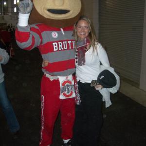 The Ohio State University's Brutus Buckeye and Sunny Doench - Columbus, Ohio