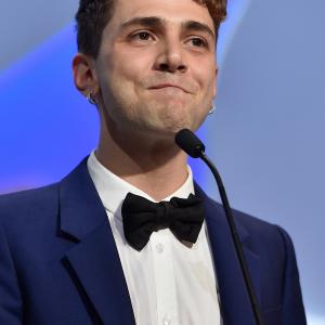 Xavier Dolan at event of Mommy 2014