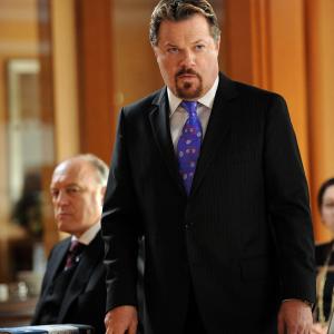 Still of John Doman and Eddie Izzard in The Good Wife 2009