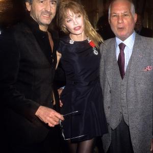 JeanClaude Brialy Arielle Dombasle and BernardHenri Lvy