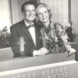 Still of Bud Collyer and Regina Dombek in Number Please 1961