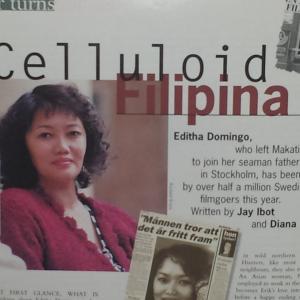 Editha Domingo is featured in the FILIPINO IN EUROPEpublished in London England This is one of the best article written on her behalfIt is headlined ASSTAR TURNS CELLULOID FFILIPINA