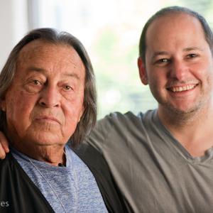 With Paul Mazursky (Beverly Hills, 2011)