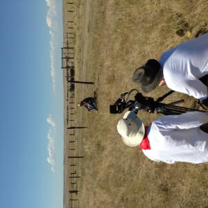 Filming Thank You for Your Service on the Pine Ridge Reservation in South Dakota August 2013