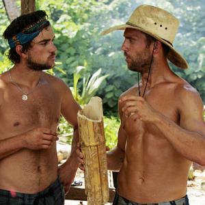 Still of Colby Donaldson and James Thomas Jr in Survivor 2000