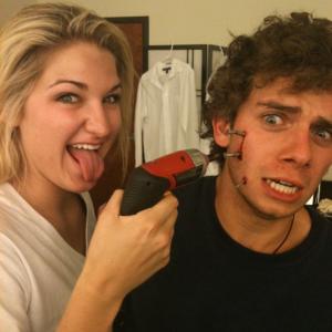 Joking Around With Fake Nails in Marc Donato's Face For 