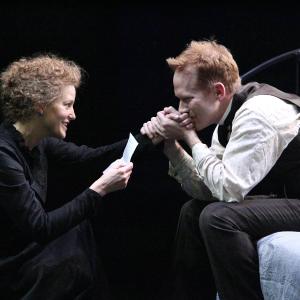 Dan Donohue and Anna Gunn RADIANCE Geffen Playhouse 2011