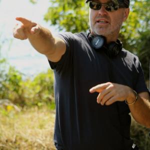 Jim Donovan, Director, on the set of Cracked, Season 2.