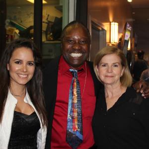 The Shift costar actress Sara Castro  actorwriter Nay K Dorsey  Saras mom at The Shift movie premiere in Beverly Hills CA 19 Feb 2015