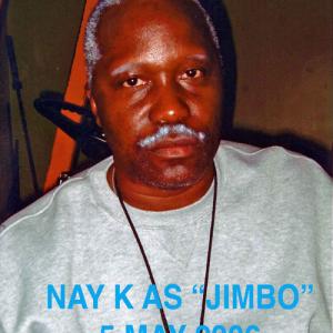 Nay K Dorsey as Jimbo in the film My Sexiest Year 2007