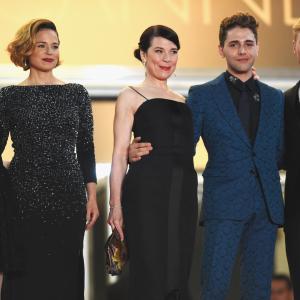 Suzanne Clment Xavier Dolan Anne Dorval Nancy Grant and AntoineOlivier Pilon at event of Mommy 2014