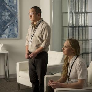 Still of Portia Doubleday and Aaron Takahashi in Mr Robot 2015