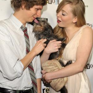 Michael Cera and Portia Doubleday at event of Youth in Revolt (2009)