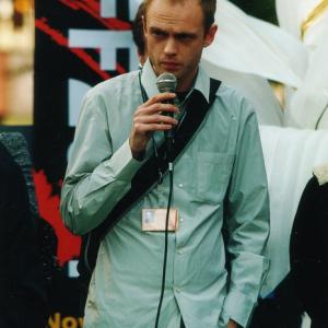 Robert Douglas at Pusan International Film Festival, South Korea 2001.