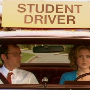Tony Doupe and Jessica Skerritt in Drivers Ed 2005
