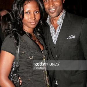 Actress Elle Downs and Publicist Kevin Pennant attend the ReelWorld Film Festival Indie Film Lounge at Empire Lounge on September 11 2010 in Toronto Canada
