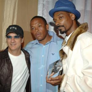 Snoop Dogg Dr Dre and Jimmy Iovine