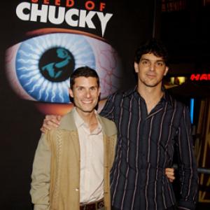 Don Mancini and Daniel Getzoff at event of Seed of Chucky (2004)