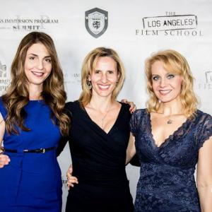 Actress Ellen Dubin Producer Christine Grund and Actress Eileen Grubba at the Los Angeles Film School and Strength in Support for Veterans Event