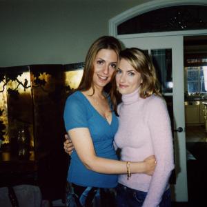 Ellen Dubin as Charlotte Porter and Madchen Amick as jean Brooks in Lies and Deception
