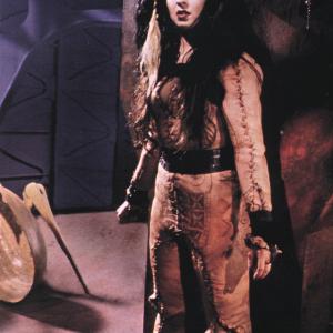 Ellen Dubin as Giggerota The Wicked on the set of Lexx