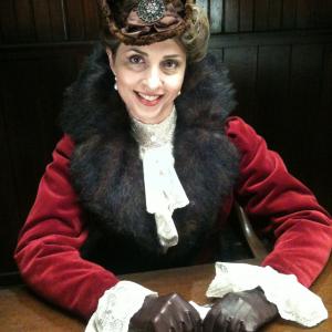 Ellen Dubin as Mrs Haversham in Murdoch Mysteries Twentieth Century Murdoch