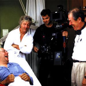 (L-R) Sylvie Drapeau, Rémy Girard, Guy Dufaux (Dir. of Photography), Francois Daigneault and Denys Arcand.