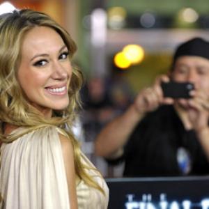 Haylie Duff at event of Galutinis tikslas 4 (2009)