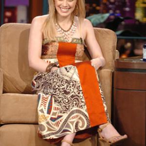 Hilary Duff at event of The Tonight Show with Jay Leno 1992