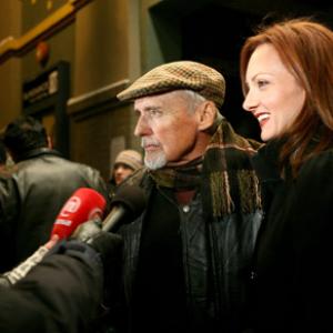 Dennis Hopper and Victoria Duffy at event of Hell Ride 2008