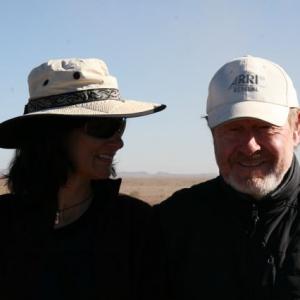 Sahara Desert 2007, Body of Lies, with Sir Ridley Scott.