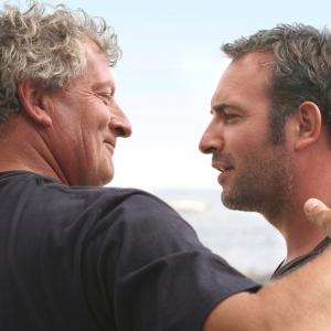 Still of Jean Dujardin and Joël Dupuch in Les petits mouchoirs (2010)