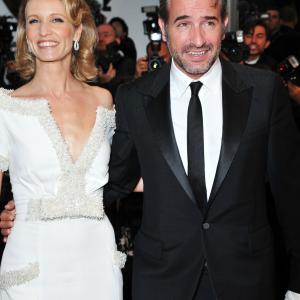 Jean Dujardin and Alexandra Lamy at event of Tereses nuodeme 2012