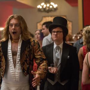 Still of Clark Duke and Rob Corddry in Hot Tub Time Machine 2 2015