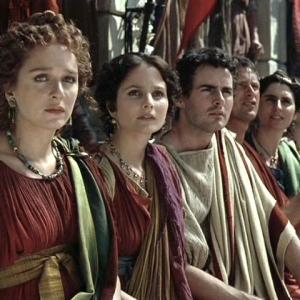 Ian Duncan Valeria Golino in Julius Caesar