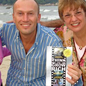 Martin Dunkerton with Judith Williamson, Director of the Napoleon Hill World Learning Center (USA) before the World Premiere of Martin's movie documentary (Director's Cut) inspired by Napoleon Hill's THINK AND GROW RICH. Photo taken in Malaysia.