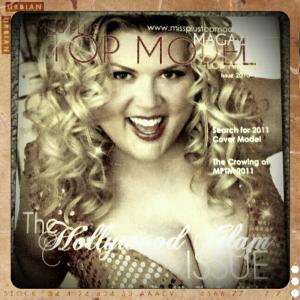 Miss Plus Top Model Magazine Cover