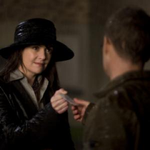 Still of Robin Dunne and Amanda Tapping in Sanctuary (2008)