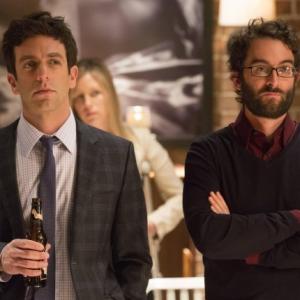 Still of Jay Duplass and BJ Novak in The Mindy Project 2012