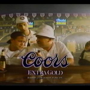 TV commercial for Coors Beer, Tim Duquette with John Ratzenberger.
