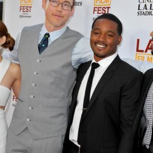 Kevin Durand and Ryan Coogler at L.A. Film Festival premiere of Fruitvale Station.