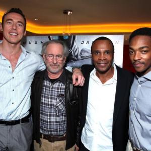Kevin Durand, Steven Spielberg, Sugar Ray Leonard and Anthony Mackie.