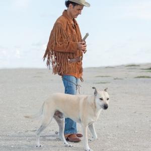 August 2015 Photo shoot Feature film The French Cowboy with the dog Lucky