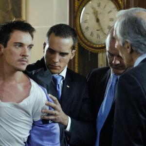 Still of Jonathan Rhys Meyers and Richard Durden in From Paris with Love 2010