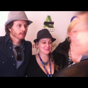Russell Comegys and Producer Jyn Hall at The Atlanta Film Festival. SOLACE 2013