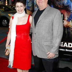 Denise Guillet and Wayne Duvall at the Leatherheads premiere