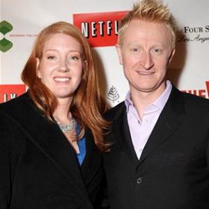 Guy Hendrix Dyas (right) and his wife Dominique attend the 2011 Awards Season Nominees Celebration at the Four Seasons Hotel in Beverly Hills, California. (Photo by Todd Williamson/WireImage)